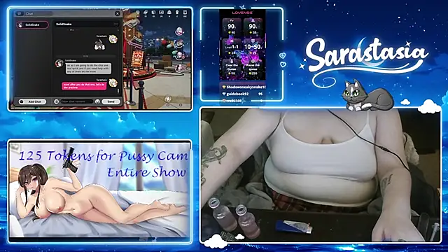 Chatroom XXX en direct de Sarastasia417