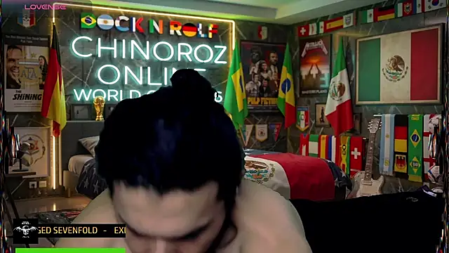 chino_roz 网络视讯表演