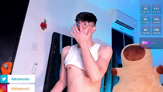 Chatroom XXX en direct de AdrianRushx
