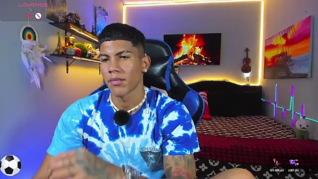 Show de Damian_latinxxx na webcam