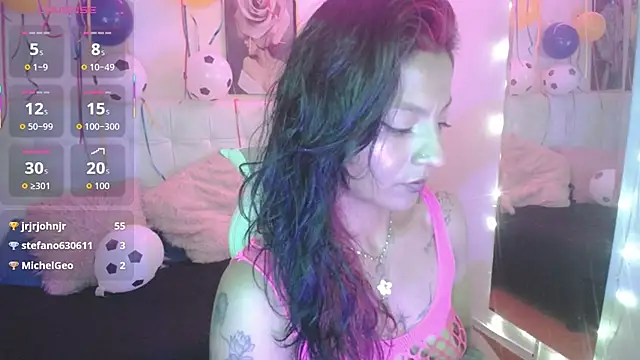 Chat +18 de SamathaMay ao vivo