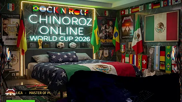 chino_roz 网络视讯表演