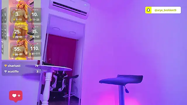 Show Webcam de Arye_sweet