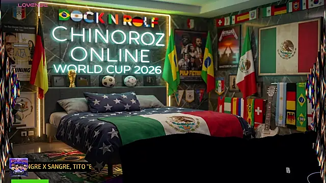 Pokazy przed kamerką – chino_roz