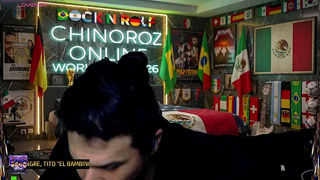 chino_roz Adlı Modelin Web Kamerası Şovu