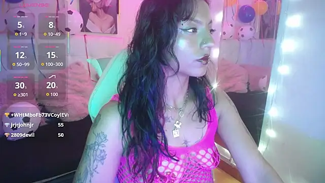 Show webcam de SamathaMay