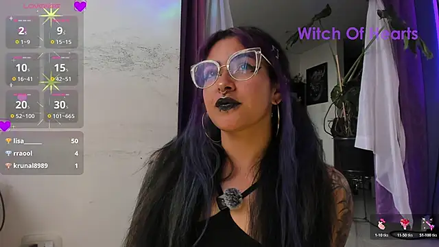 Chat +18 de witchviolet ao vivo