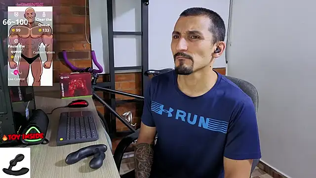 Marck_Muscle Adlı Modelin Canlı XXX Sohbeti