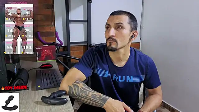 Marck_Muscle Adlı Modelin Canlı XXX Sohbeti