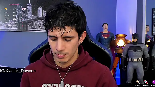 Chat +18 de Jeick-Dawson ao vivo