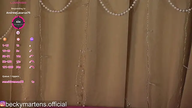 BeckyMartens 라이브 XXX 채팅