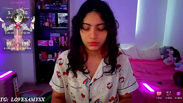 Chat +18 de Lovelyamyy ao vivo