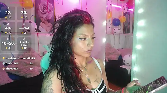Chat XXX en directo de SamathaMay