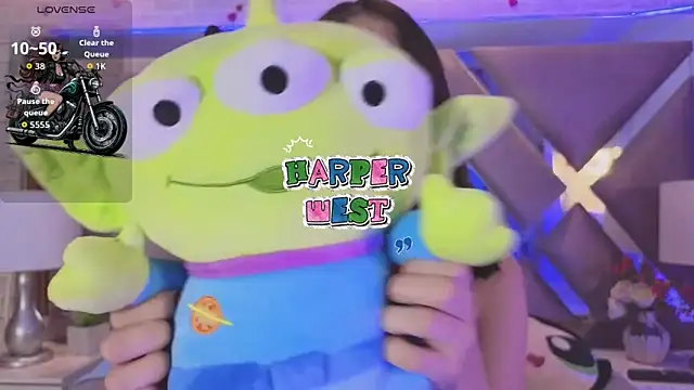 HarperrWest Chat XXX in diretta