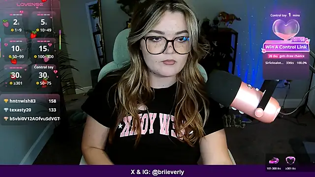 Briieverly Chat XXX in diretta