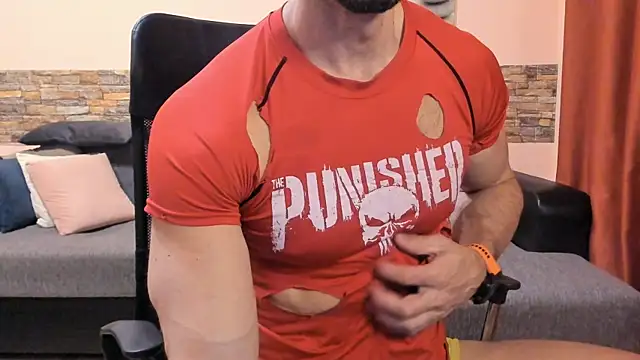 XXX chat uživo modela HotHunkTrainer