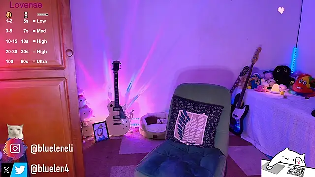 bluelen 现场XXX聊天