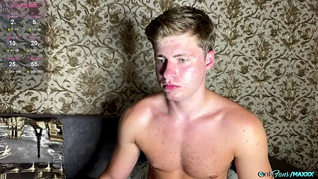 Pertunjukan Kamera Web Maxhornyblondieman