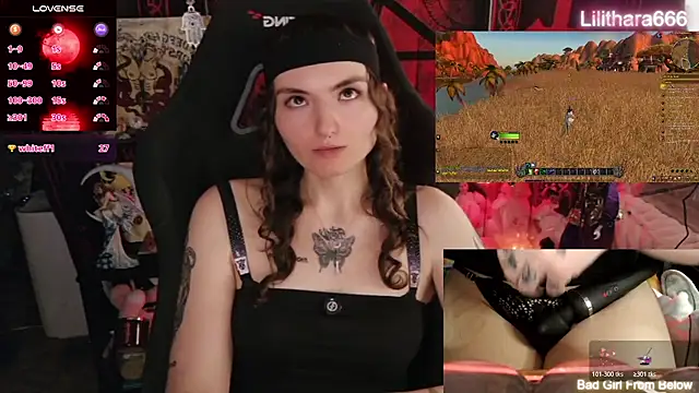 Lilithara666 Adlı Modelin Canlı XXX Sohbeti