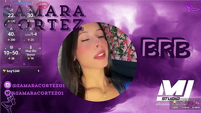 SamaraCortez 라이브 XXX 채팅