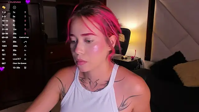 pinkiflame 라이브 XXX 채팅
