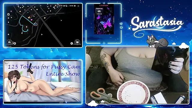 צ'אט XXX בשידור חי של Sarastasia417