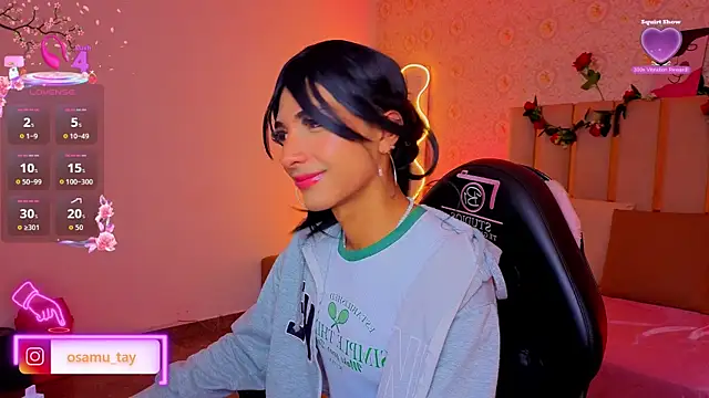 osamu_tay Adlı Modelin Web Kamerası Şovu