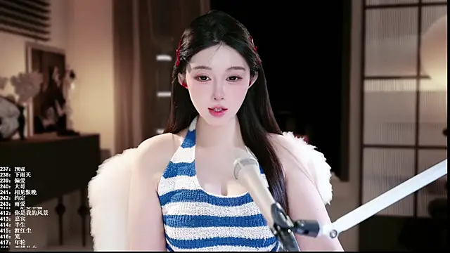 SingerUUsweet 现场XXX聊天
