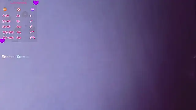 sebbyrose's Live XXX Chat