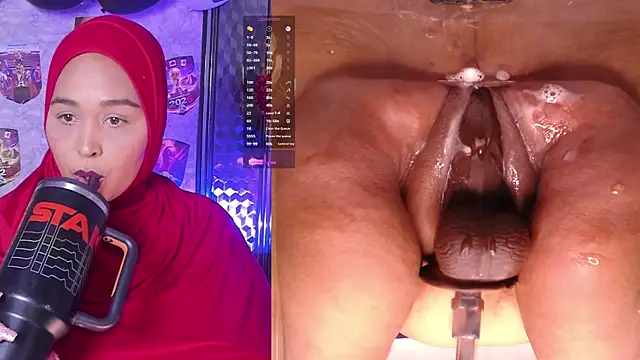 BBWHijab Adlı Modelin Canlı XXX Sohbeti