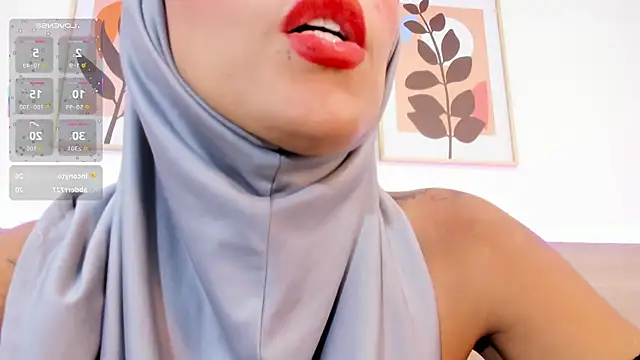 hanajameela élő XXX-chatje
