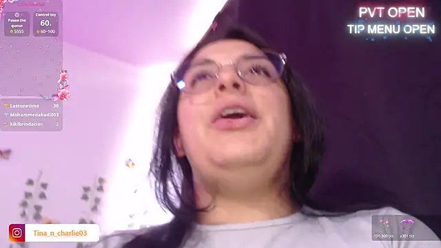 Tina_4_Charlie Adlı Modelin Canlı XXX Sohbeti