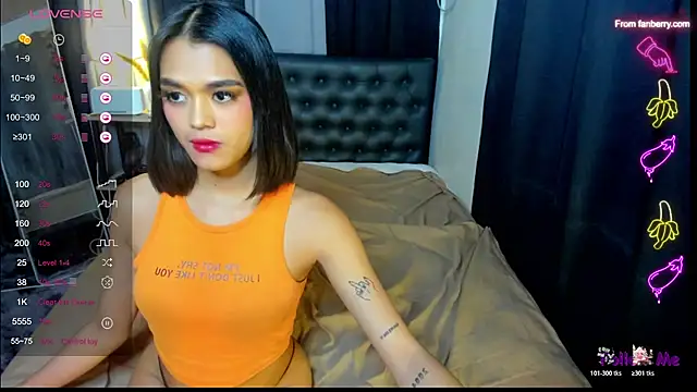 bellamoonlightX élő XXX-chatje