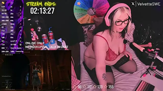 VelvetteSWE XXX чат на живо