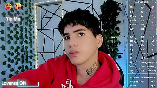 Show Webcam de Tayson_Rivers