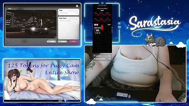 Sarastasia417 Adlı Modelin Canlı XXX Sohbeti
