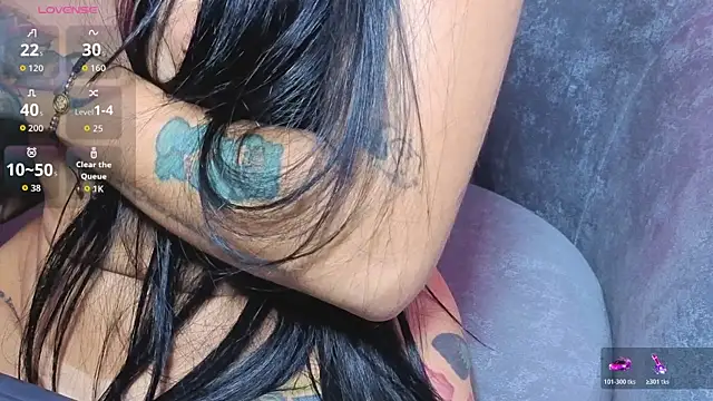 Chat XXX en directo de SofiaInk