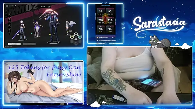 צ'אט XXX בשידור חי של Sarastasia417