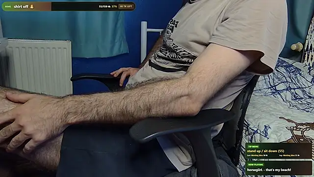 hairybearcb élő XXX-chatje