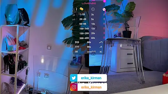 Erika_KirmanのライブXXXチャット