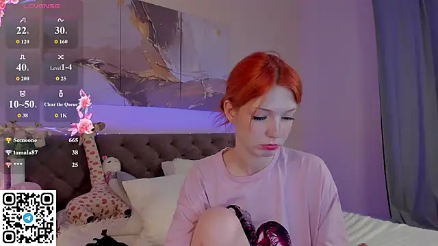 Chatroom XXX en direct de Linablueeyed