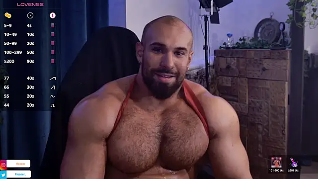 Musculus6 Show in webcam