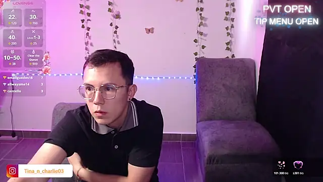 دردشة Tina_4_Charlie الجنسية المباشرة