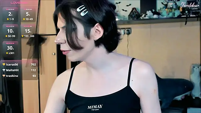 Chat XXX ao vivo de FemAlexa_
