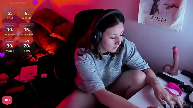 Chat XXX en directo de bonnie_moon_