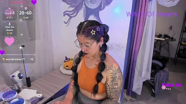 witchvioletのライブXXXチャット
