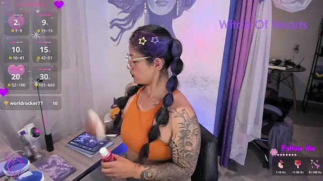 Živý XXX chat witchviolet
