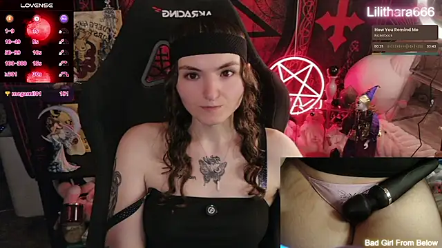 Chat XXX ao vivo de Lilithara666