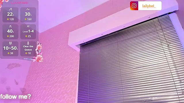 Chat +18 de LaiilyBell12 ao vivo
