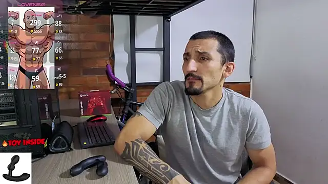 Chat +18 de Marck_Muscle ao vivo